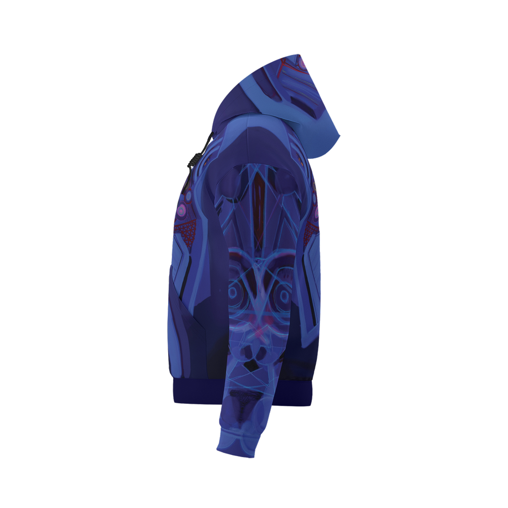 Unisex Fleece-Lined Pocket Hoodie